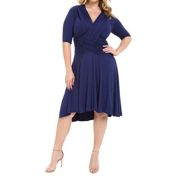Kiyonna Dresses & Skirts - NWT KIYONNA Refined Ruched Dress, 2x